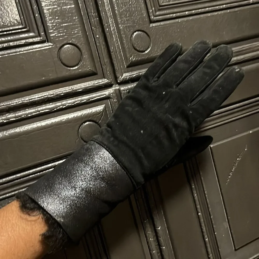 Banana Republic Shearling & Leather Gloves